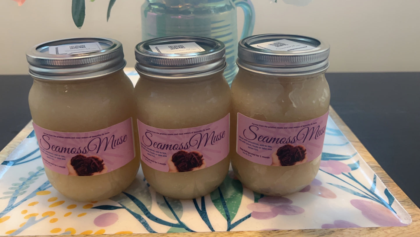 Dried Seamoss 8oz Jar